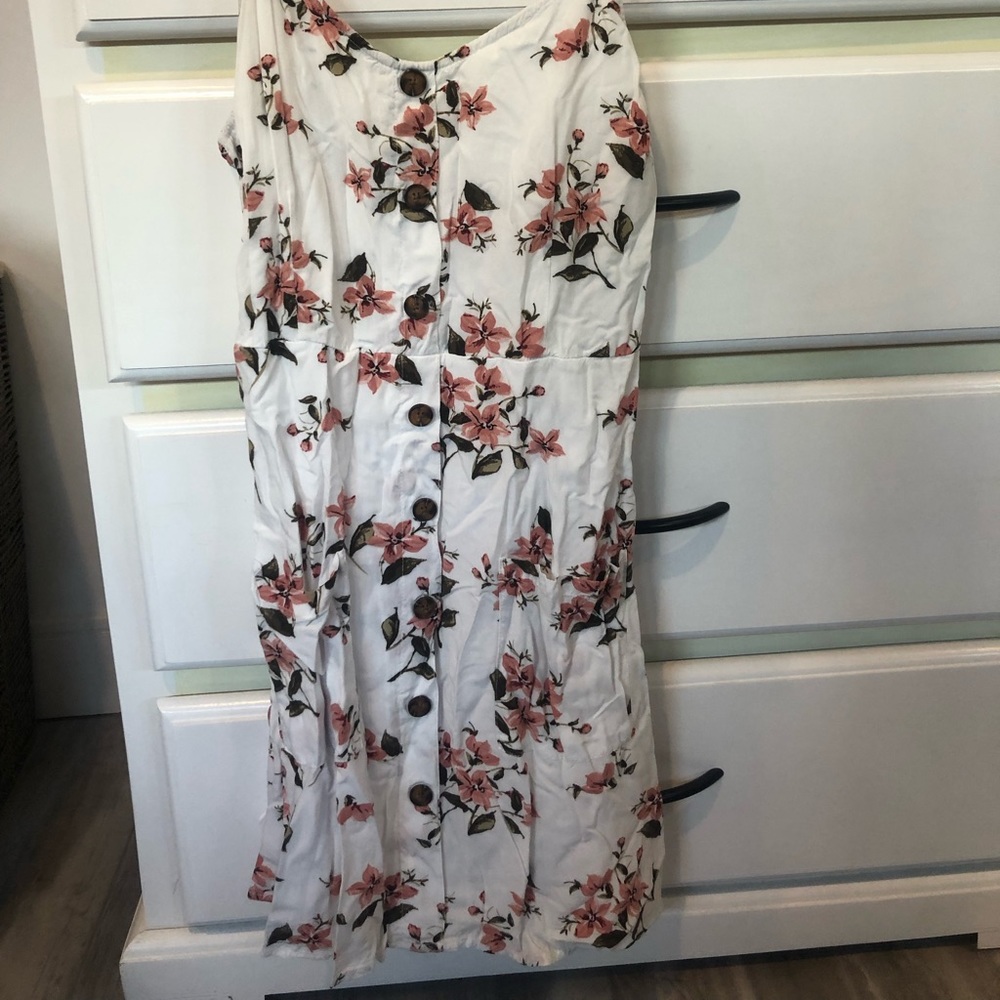 Floral short dress